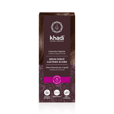 Teinture aux plantes Brun Foncé de Khadi sur Véganie