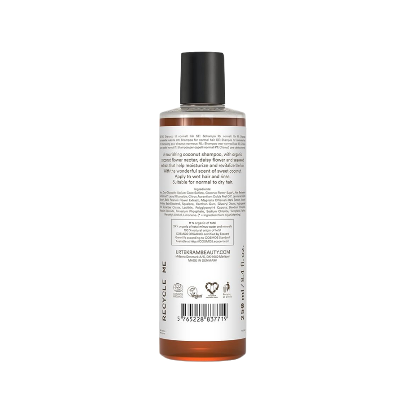 Shampoing Hydratant à la Noix de Coco de Urtekram sur Véganie