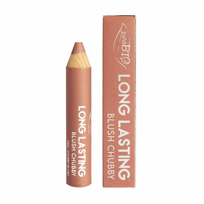 Purobio - Crayon Chubby Blush - Long Lasting Pêche - Véganie