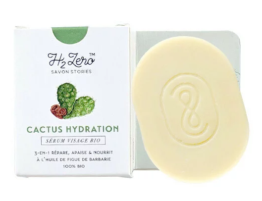 Sérum solide Bio - Cactus Hydratation visage
