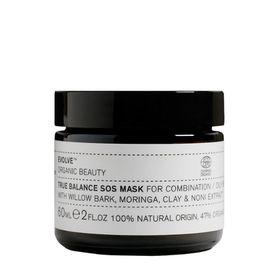 Masque Visage SOS True Balance de Evolve beauty sur Véganie