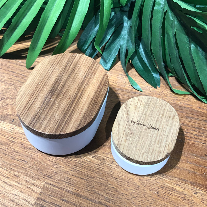 BAMBIOBOX Boîte en Bambou pour cosmétiques solides