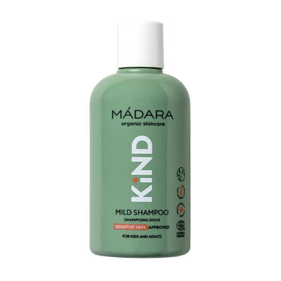 Shampoing Ultra-doux Kind de Mádara sur Véganie