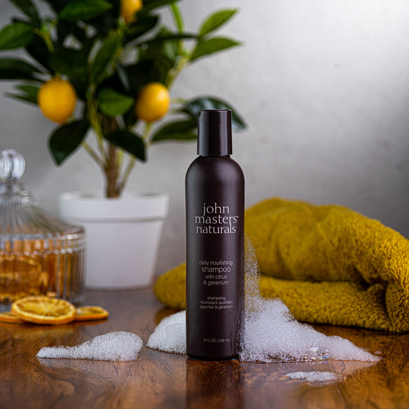 Shampoing Nourrissant Quotidien Agrumes et Géranium - John Masters