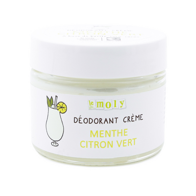 Déodorant Naturel Menthe Citron Vert de Le Moly sur Véganie