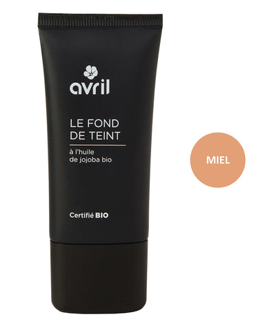 Fond de Teint bio Miel - AVRIL - Véganie