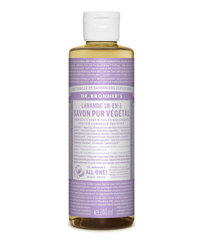 Savon liquide bio à la Lavande - Dr Bronner - Véganie