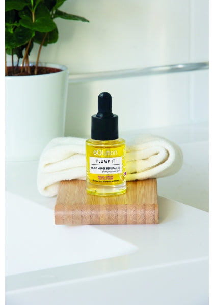 Huile visage bio repulpante Plump It - Véganie