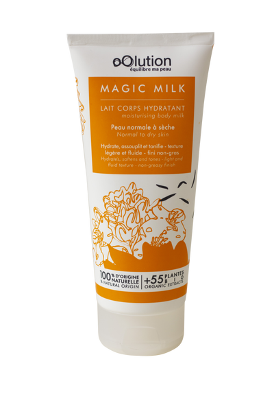 Lait corps hydratant bio Magic Milk - Véganie