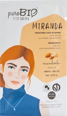 Masque visage clarifiant Miranda - Peau grasse - Véganie