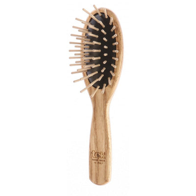 Petite brosse ovale frêne naturel 172003 de Tek sur Véganie