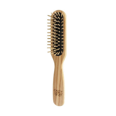 Grande brosse rectangulaire frêne naturel 102003 de Tek sur Véganie