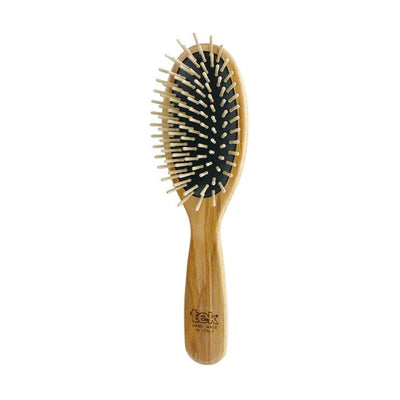 Grande brosse ovale frêne naturel 152003 de Tek sur Véganie