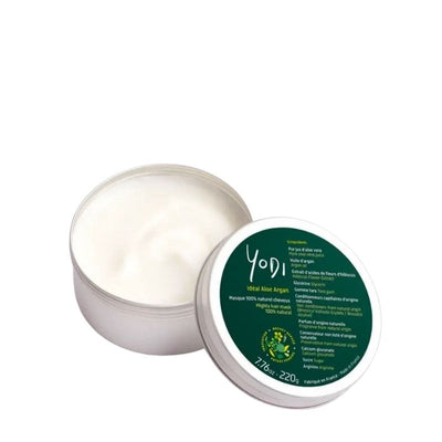 Masque Cheveux - Idéal Aloe Argan de Yodi sur Véganie