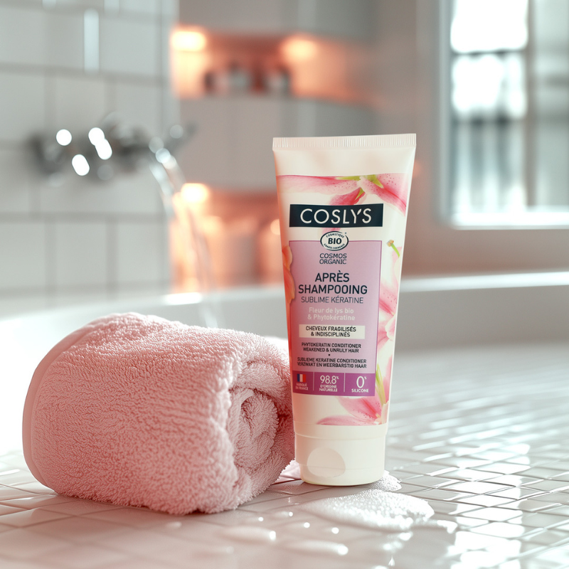 Après-Shampooing Bio Sublime Kératine - Cheveux Fragilisés & Indisciplinés