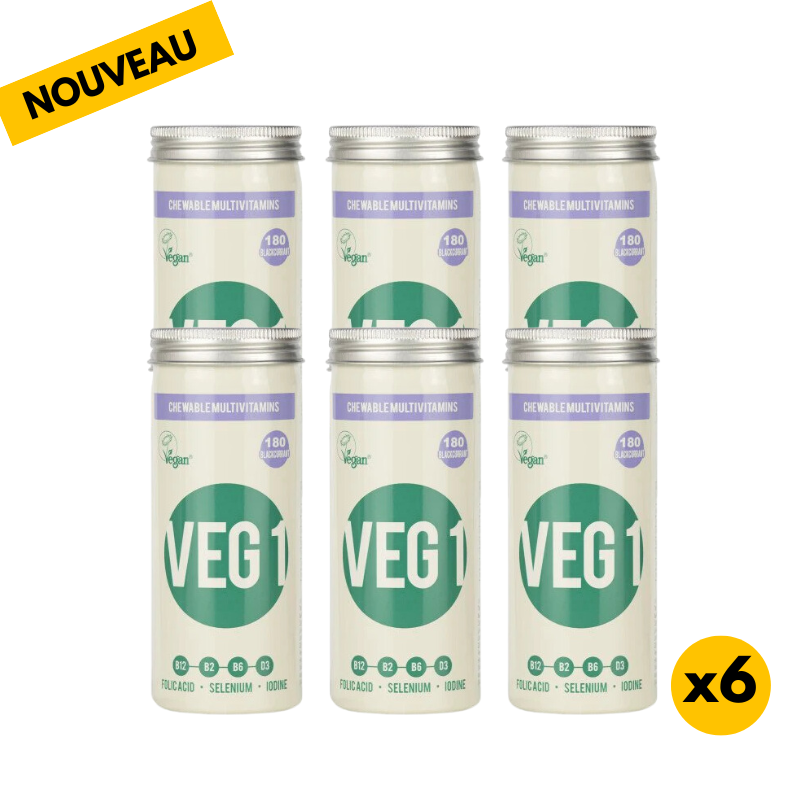Pack X6 Vitamine B12 VEG1 - 2 parfums
