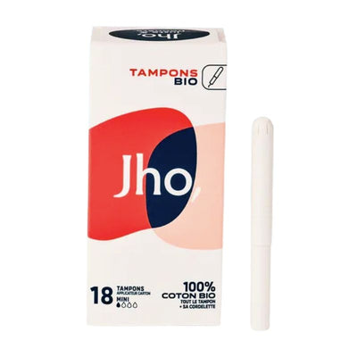 Tampons avec applicateur mini Bio de Jho sur Véganie