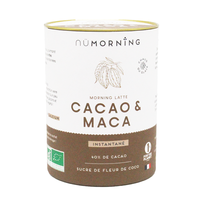 Cacao Maca bio de Nümorning sur Véganie