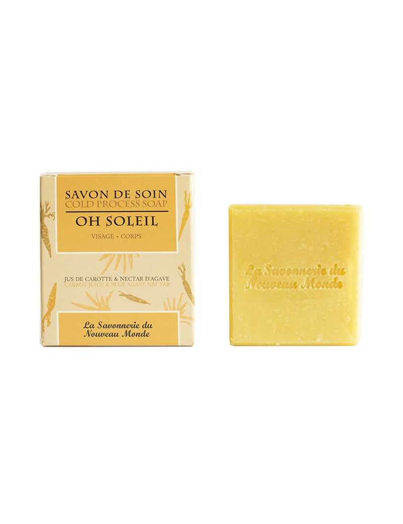 Savon Bio OH SOLEIL - Jus de Carotte & Nectar d&