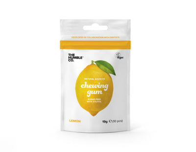 Chewing gum sans sucre - Citron - Véganie