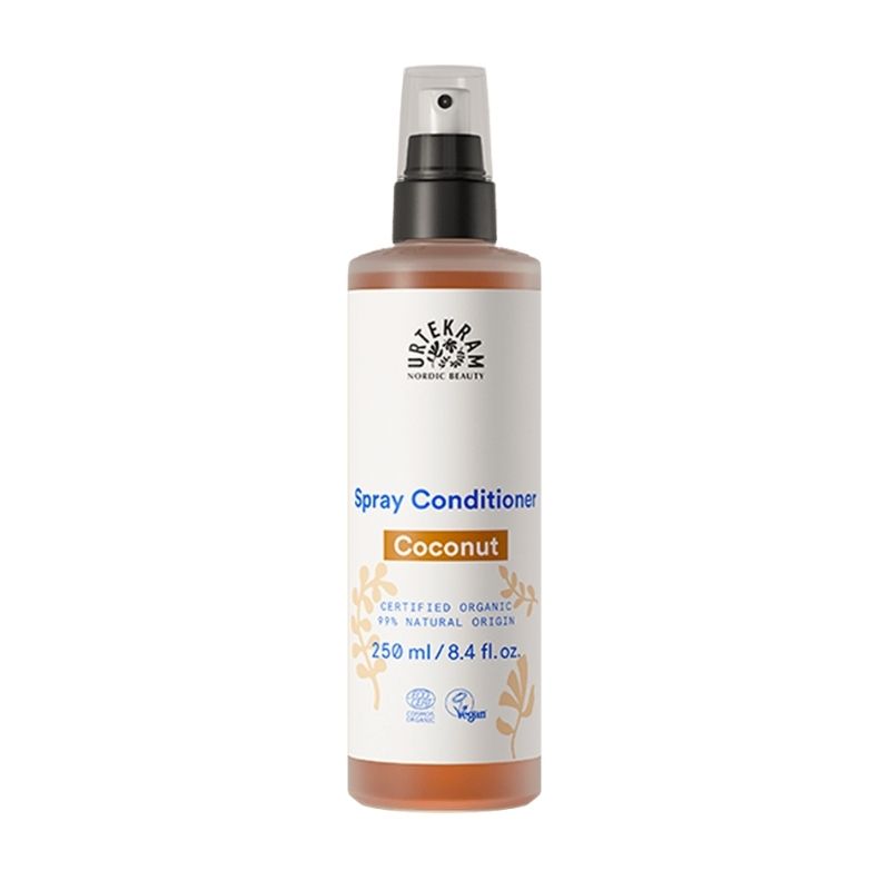 Spray Hydratant Cheveux à la Noix de Coco de Urtekram sur Véganie