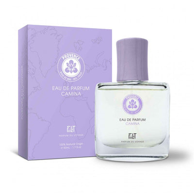 Eau de parfum naturelle Camina Provence - 50ml - Véganie