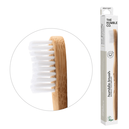 Brosse à dents Bambou - White Soft