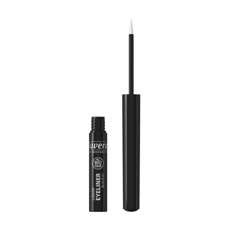 Eyeliner Liquide - Black 01 de Lavera sur Véganie