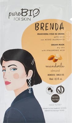 Masque visage hydratant Brenda - Peau sèche - Véganie