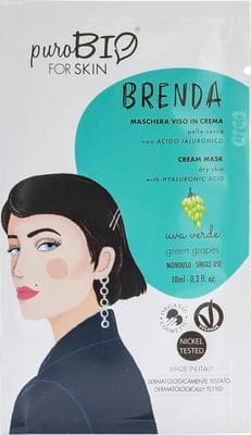 Masque visage hydratant Brenda - Peau sèche - Véganie