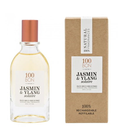 Eau de parfum Jasmin et ylang solaire de 100 BON sur Véganie