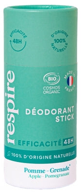 Déodorant Bio Naturel Solide en stick carton - Pomme Grenade